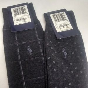 Polo by Ralph Lauren Dress Socks Lot of 2